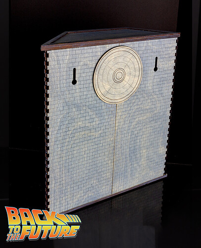 Back to the Future Clock 3
