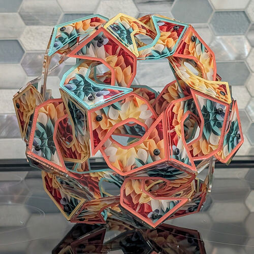 Hollow Small Triambic Icosahedron 2025-19