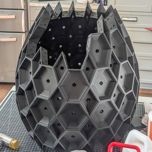 Zonohedrified Heptagrammic Prism-114