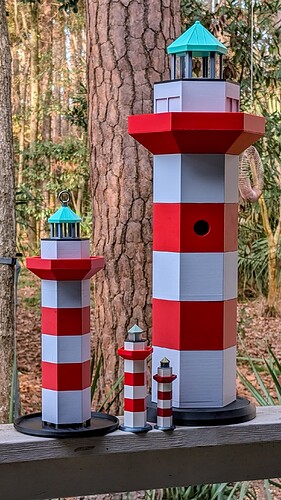 Harbor Town Lighthouse Bird Feeder-10