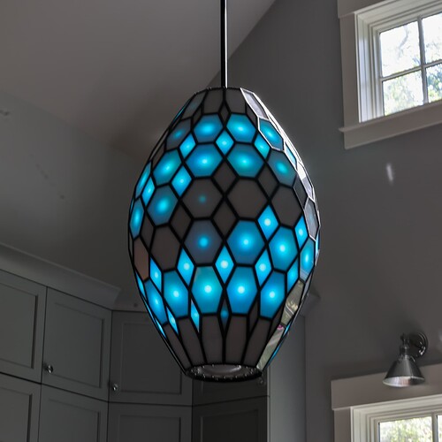 Zonohedrified Heptagrammic Prism wled-19
