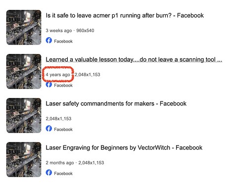 Is it safe to leave acmer p1 running after burn - Facebook