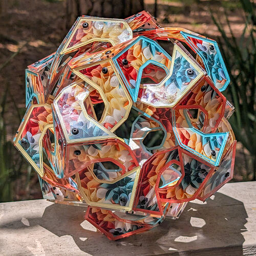 Hollow Small Triambic Icosahedron 2025-18