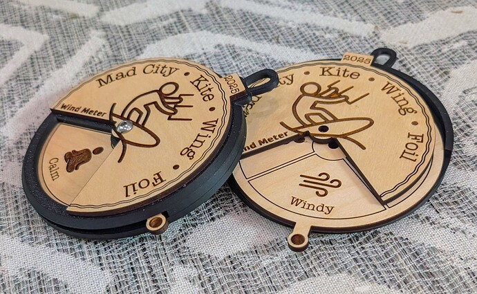 Kiteboarding Ornament-103