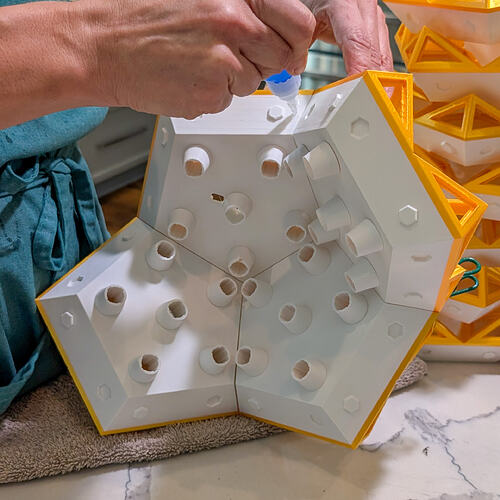 Dual of Rectangular Isohedron RTC+GRTC 2-15