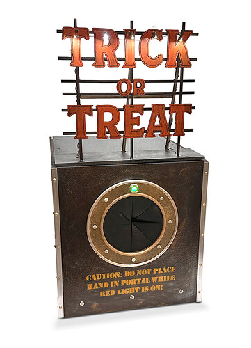 tirck or treat interactive photo