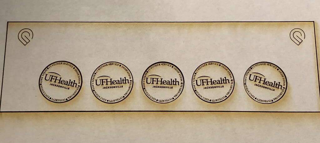 Challenge Coin (w/SnapMarks) - Free Laser Designs - Glowforge Owners Forum