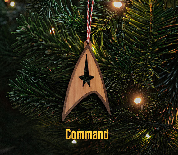 TOS command badge