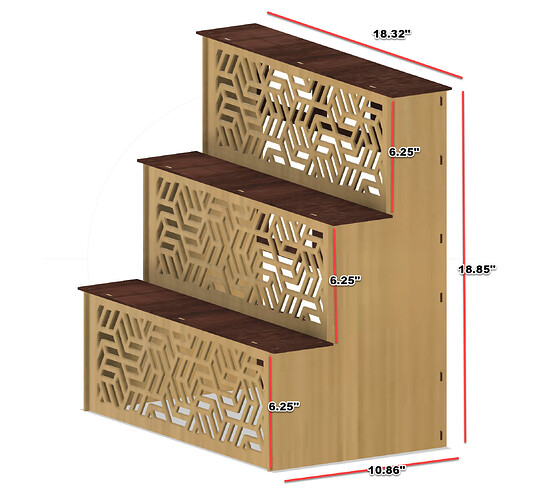 Tumbler Shelves - 12