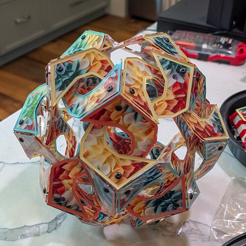 Hollow Small Triambic Icosahedron 2025-15