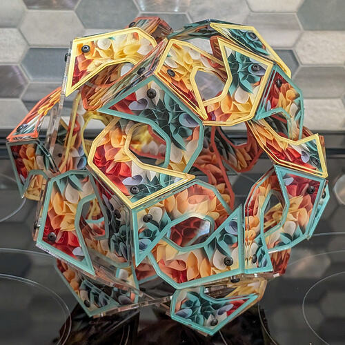 Hollow Small Triambic Icosahedron 2025-17