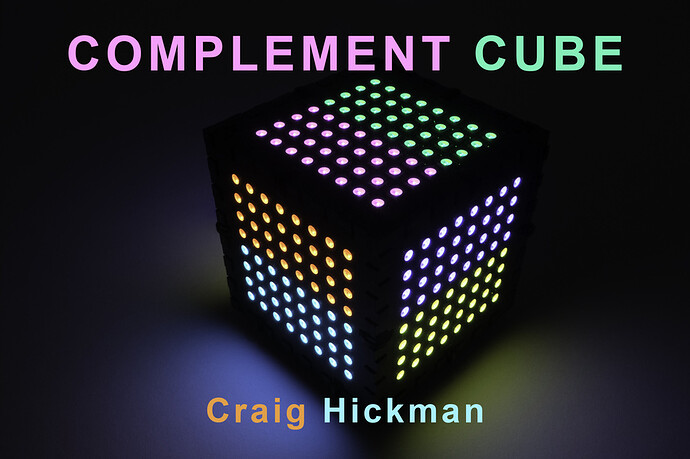 Complement Cube Title Screen
