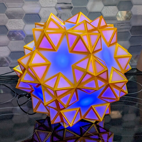 Dual of Rectangular Isohedron RTC+GRTC 2-39