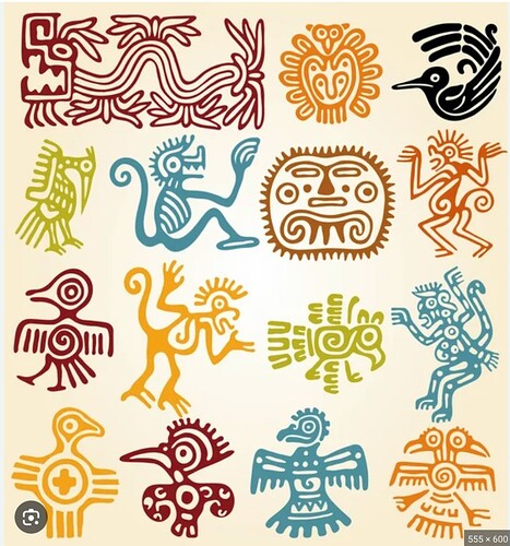 Aztec Glyphs