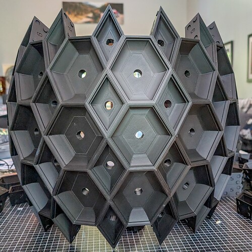 Zonohedrified Heptagrammic Prism-113
