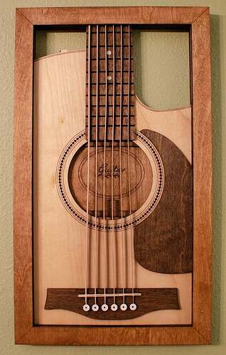wood guitar