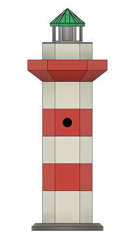 Harbor Town Lighthouse Birdhouse-18