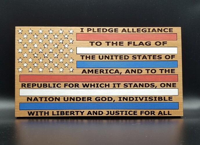 Pledge Allegiance Flag1
