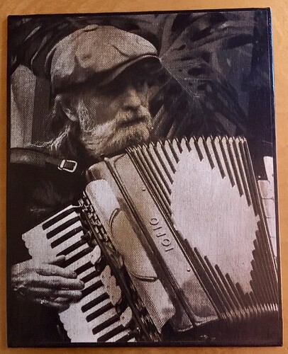 Accordianiste - photo by Jill McAnally