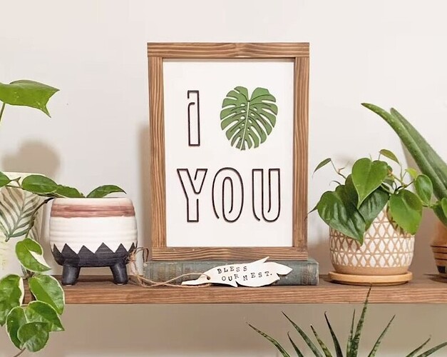 i love you with leaf (2)
