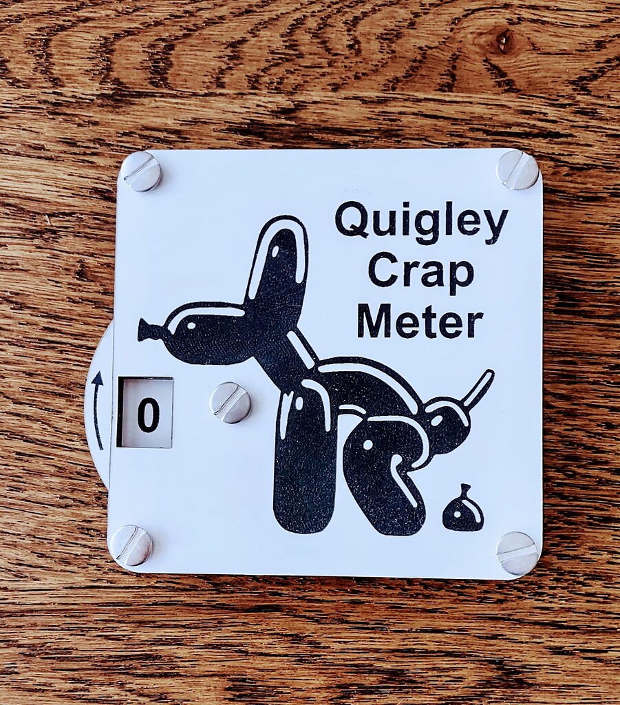 A meter for our dog's 