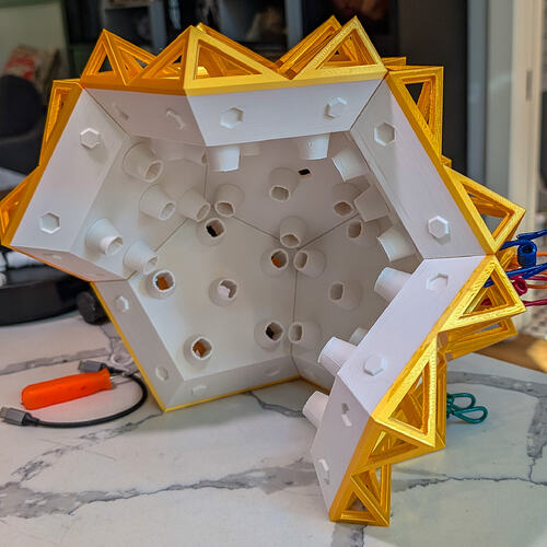 Dual of Rectangular Isohedron RTC+GRTC 2-21