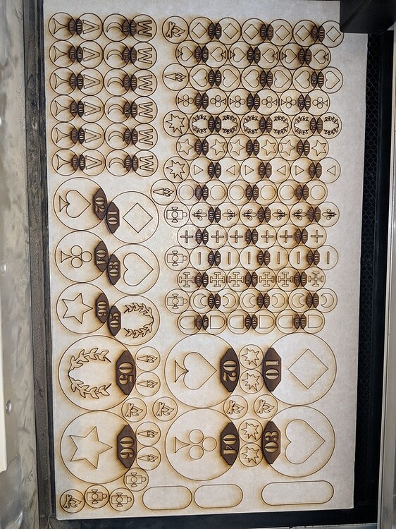 RPG Tokens - Made on a Glowforge - Glowforge Owners Forum