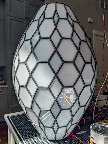 Zonohedrified Heptagrammic Prism-157