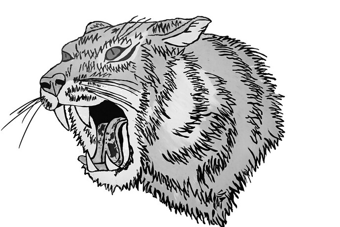 Tony the Tiger (Engraving)
