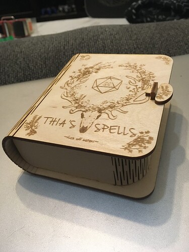 Ispell book deck box image