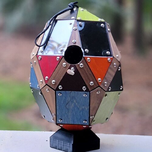 romark hexagonal birdhouse-200