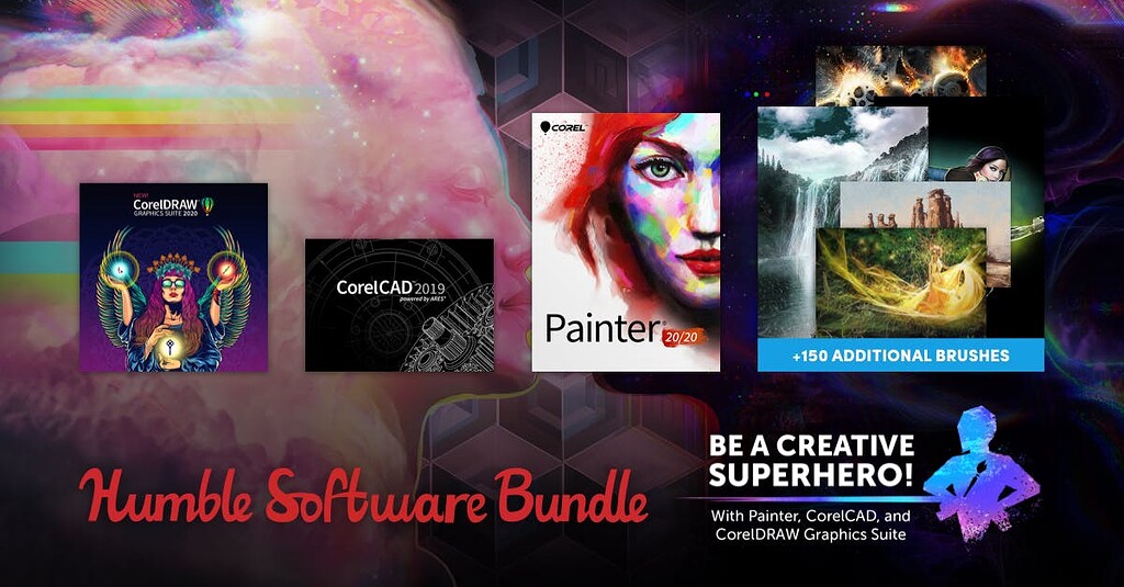 Humble Bundle - Corel Software Bundle - Everything Else - Glowforge ...