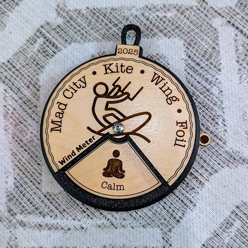 Kiteboarding Ornament-102