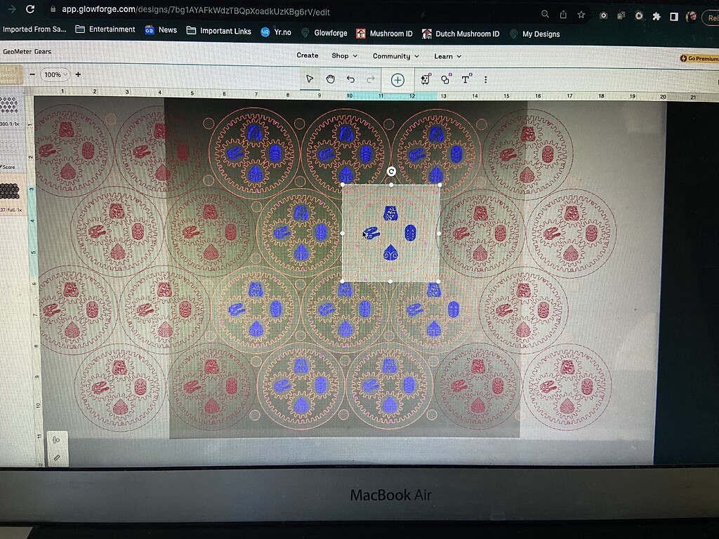 Printable area is shrinking on app - Community Support - Glowforge ...