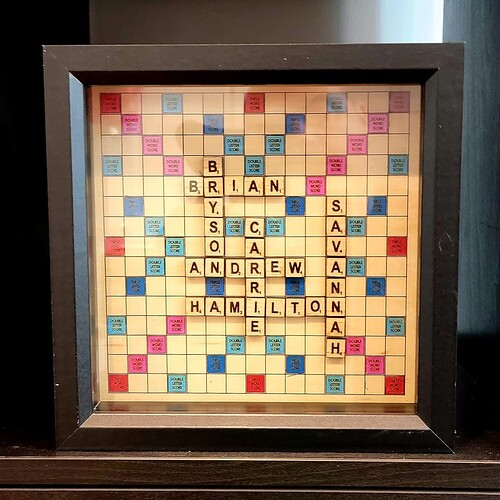 Scrabble Shadowbox-101