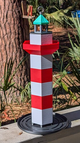 Harbor Town Lighthouse Bird Feeder-15