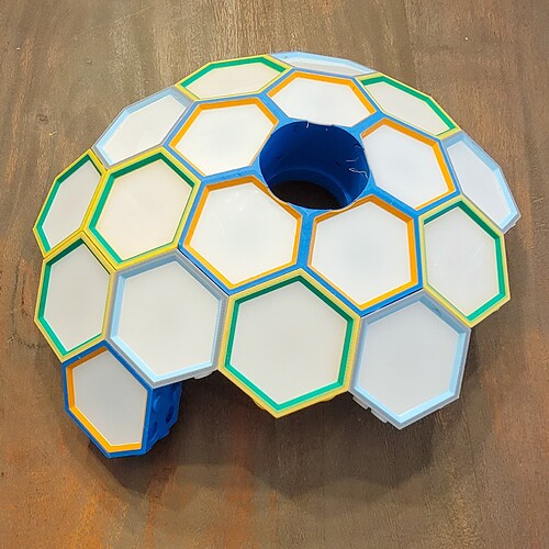 Dual of 4 Frequency Icosahedral Geodesic Sphere-105