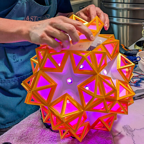 Dual of Rectangular Isohedron RTC+GRTC 2-28