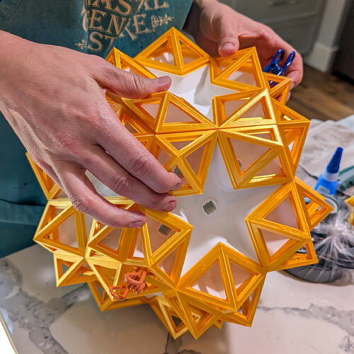 Dual of Rectangular Isohedron RTC+GRTC 2-23
