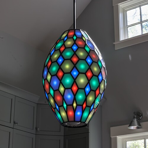 Zonohedrified Heptagrammic Prism wled-16