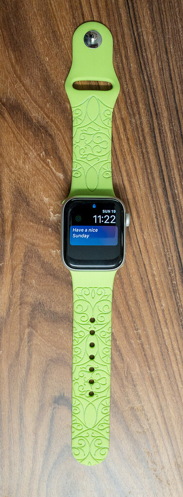 I did the silicon apple watch strap thing Made on a Glowforge Glowforge Owners Forum