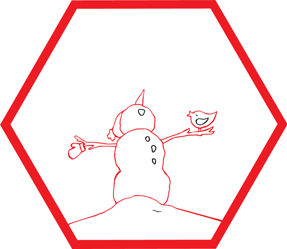 2021 snowman ornament snowman layer