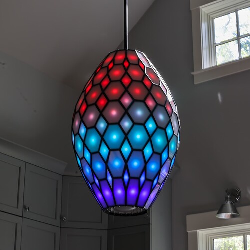 Zonohedrified Heptagrammic Prism wled-18