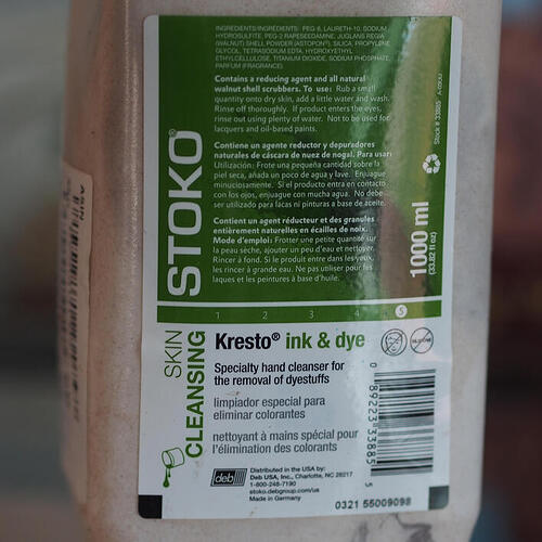 Kresto container label