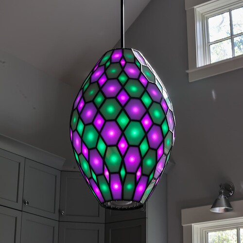 Zonohedrified Heptagrammic Prism wled-17