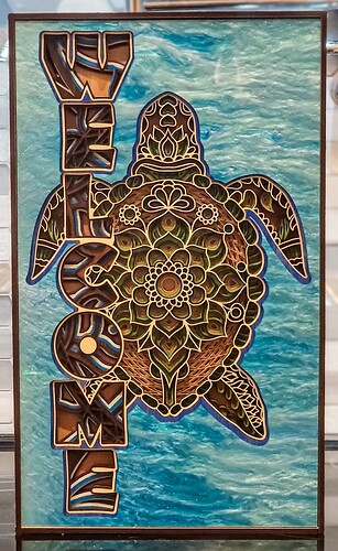 Sea Turtle Welcome-100