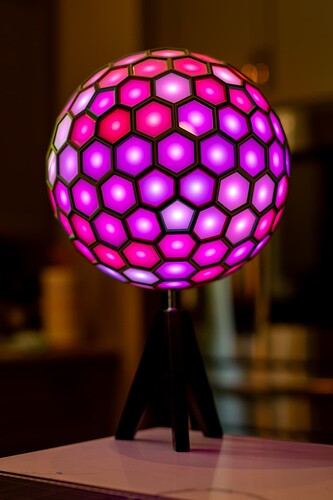 Dual of 4 Frequency Icosahedral Geodesic Sphere-204