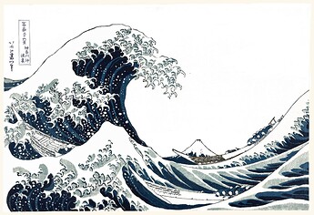 great wave hokusai