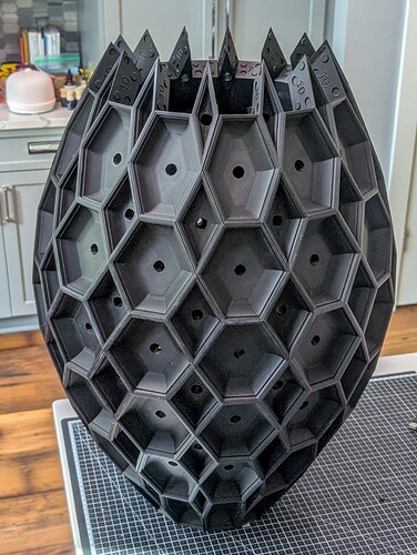 Zonohedrified Heptagrammic Prism-123