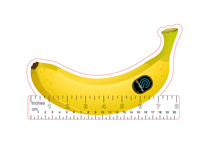 Banana Ruler